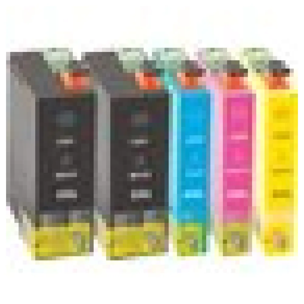 Multipack kompatibel zu Epson C13T13014010 / T1301 enthält 5x Tintenpatrone – Bild 3