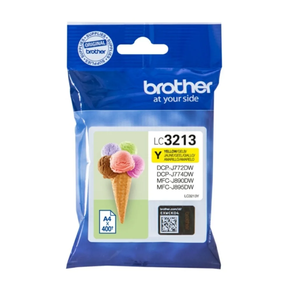 Original Brother LC3213Y Tintenpatrone gelb