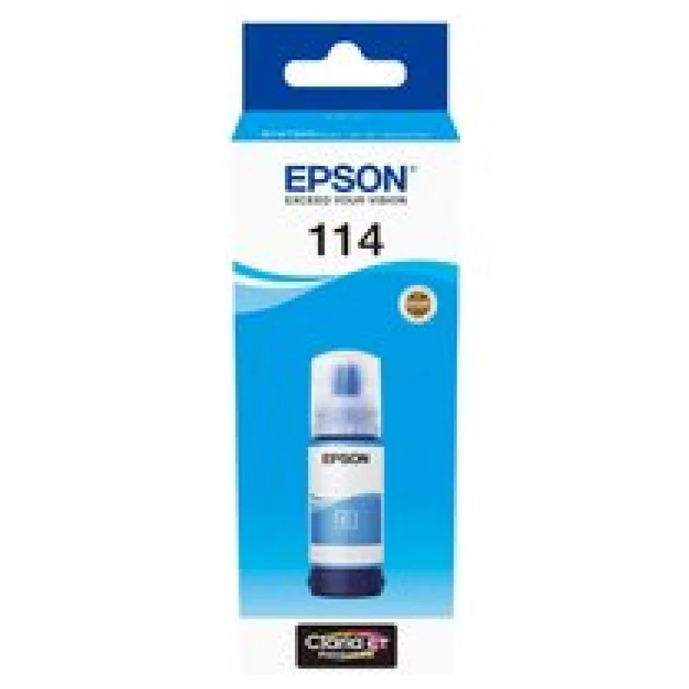 Kompatibel zu Epson C13T07B240 / 114 Tintenflasche, cyan – Bild 2