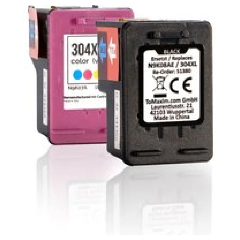 Multipack kompatibel zu HP 3JB05AE / 304XL enthält 2x Druckkopfpatrone – Bild 2