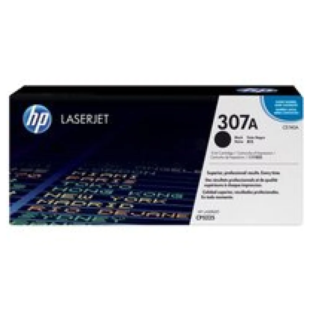 Original HP CE740A / 307A Toner schwarz – Bild 2