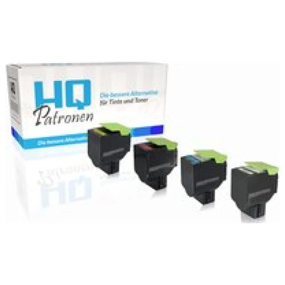Multipack kompatibel zu Lexmark 78C20K0 enthält 4x Tonerkartusche – Bild 2
