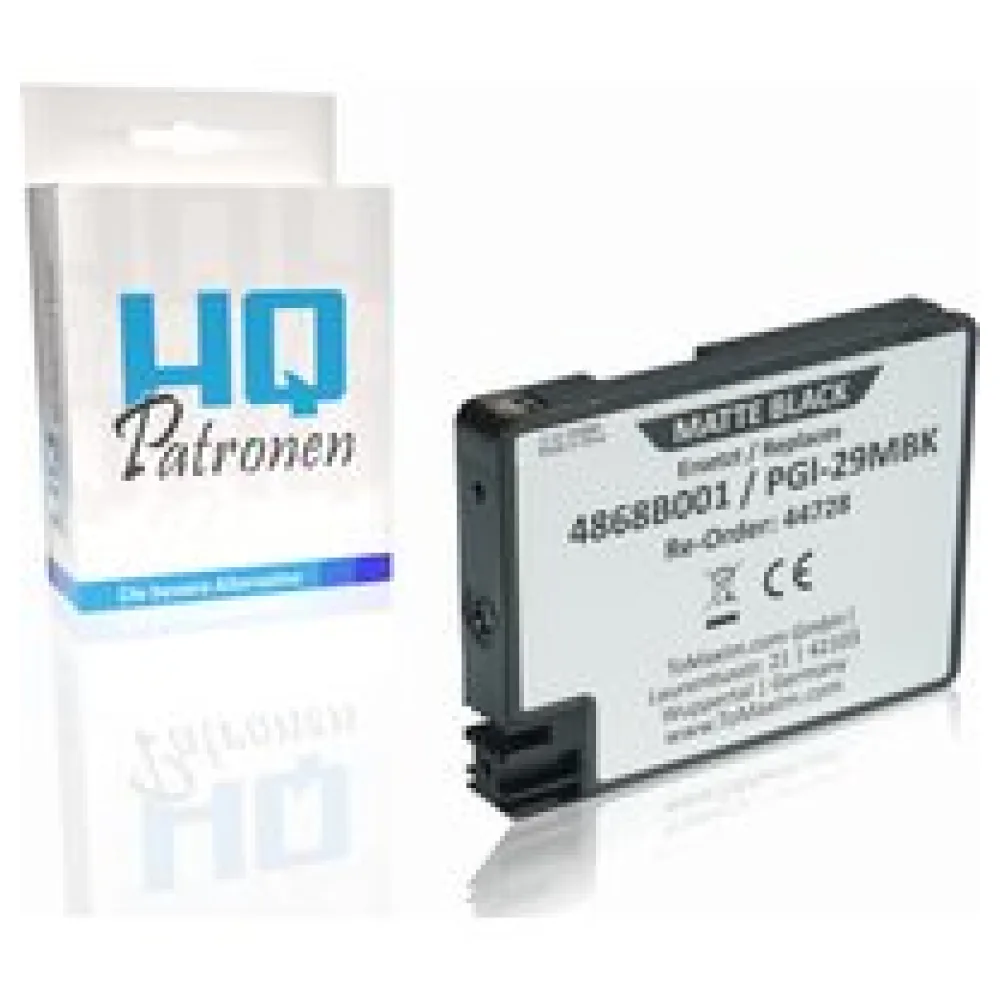 Kompatibel zu Canon 4868B001 / PGI-29MBK Tintenpatrone, schwarz – Bild 2