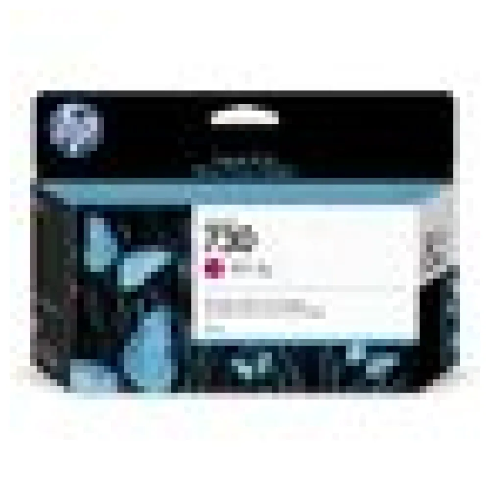 Original HP P2V63A / 730 Tintenpatrone magenta – Bild 3