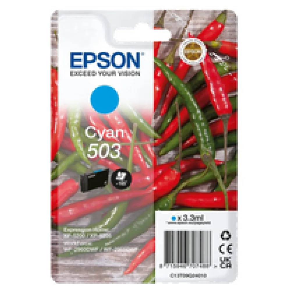 Original Epson C13T09Q24010 / 503 Tintenpatrone cyan – Bild 2