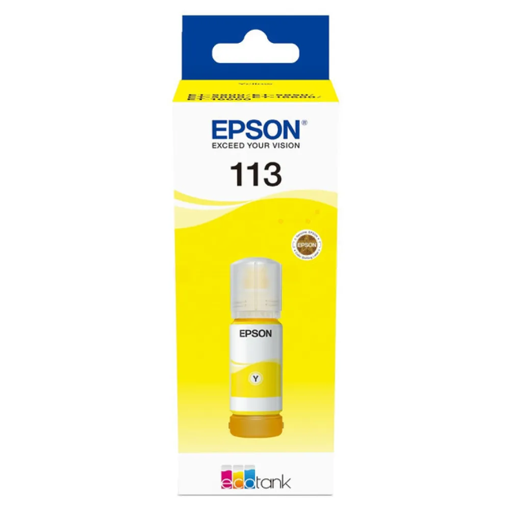 Original Epson C13T06B440 / 113 Tintenflasche gelb