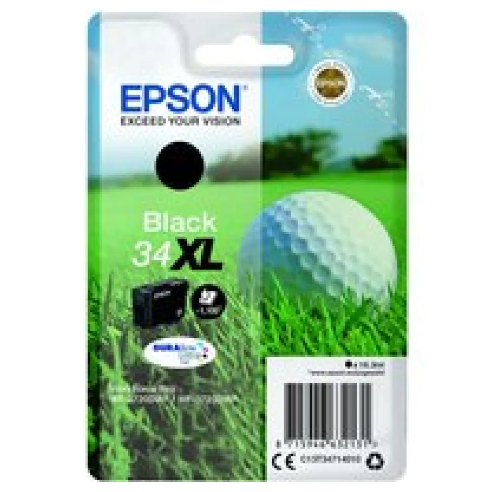 Original Epson C13T34714010 / 34XL Tintenpatrone schwarz – Bild 2