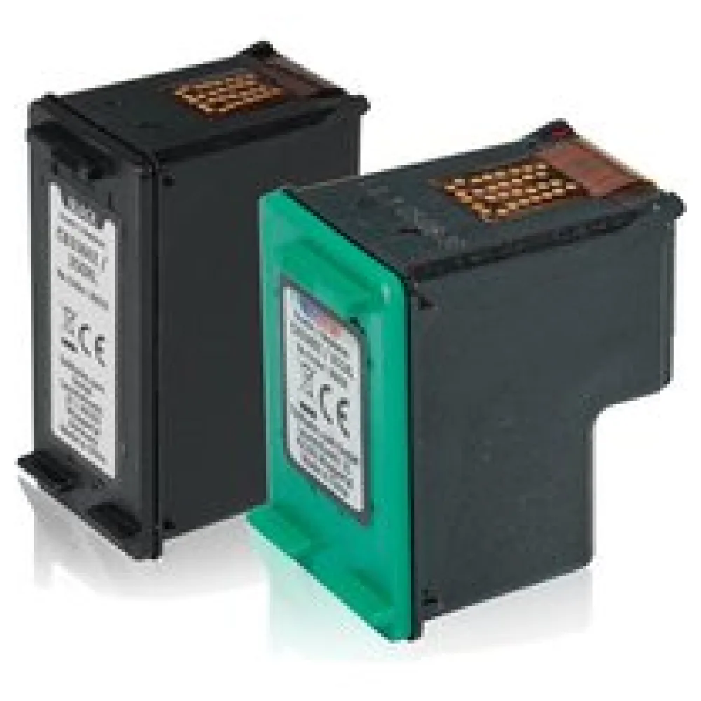 Multipack kompatibel zu HP SD412EE / 350+351 XXL enthält 2x Tintenpatrone – Bild 2