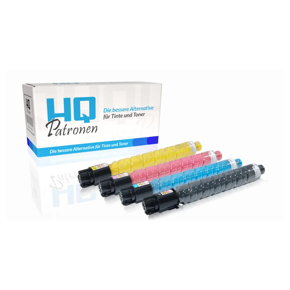 Multipack kompatibel zu Ricoh 841618 / TYPE MP C 305 E enthält 4x Tonerkartusche