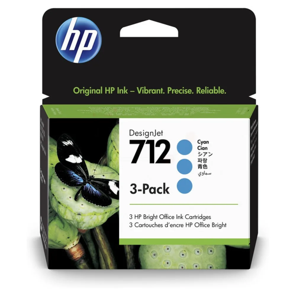 Original HP 3ED77A / 712 Tintenpatrone cyan