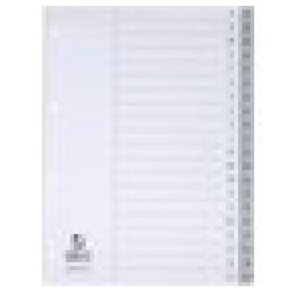 Q-CONNECT Register A-Z, A4, grau – Bild 3