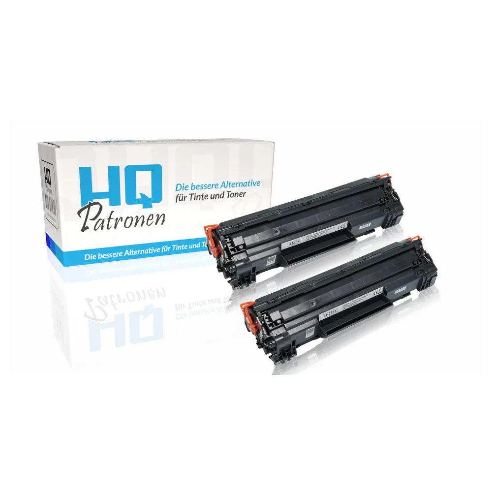 Sparset Kompatibel zu HP CE285A / 85A XL enthält 2x Tonerkartusche