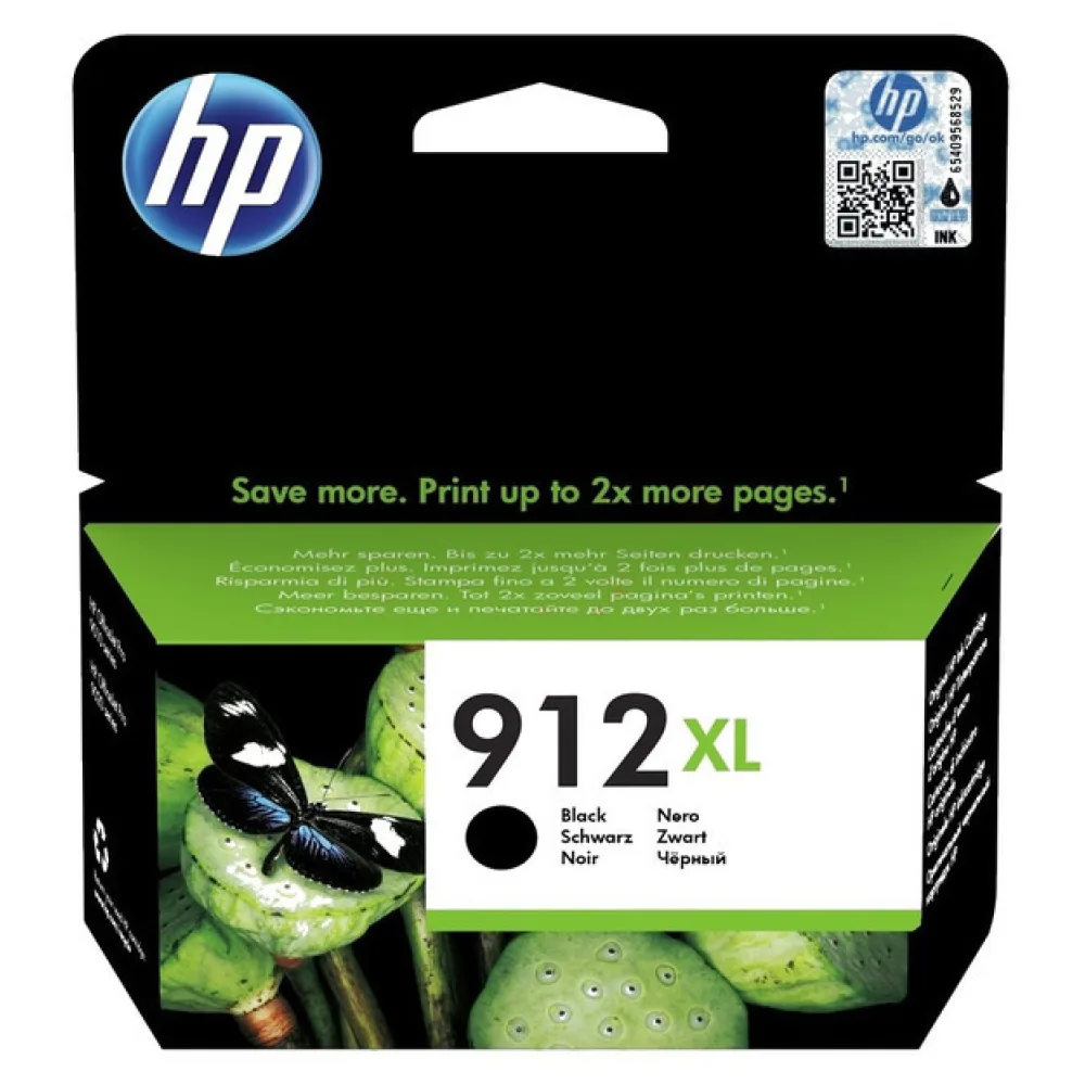 Original HP 3YL84AE / 912XL Tintenpatrone schwarz