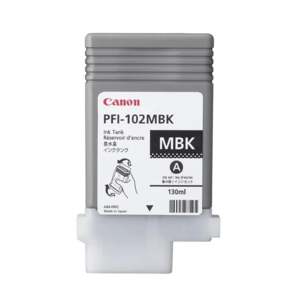 Original Canon 0894B001 / PFI102MBK Tintenpatrone schwarz matt