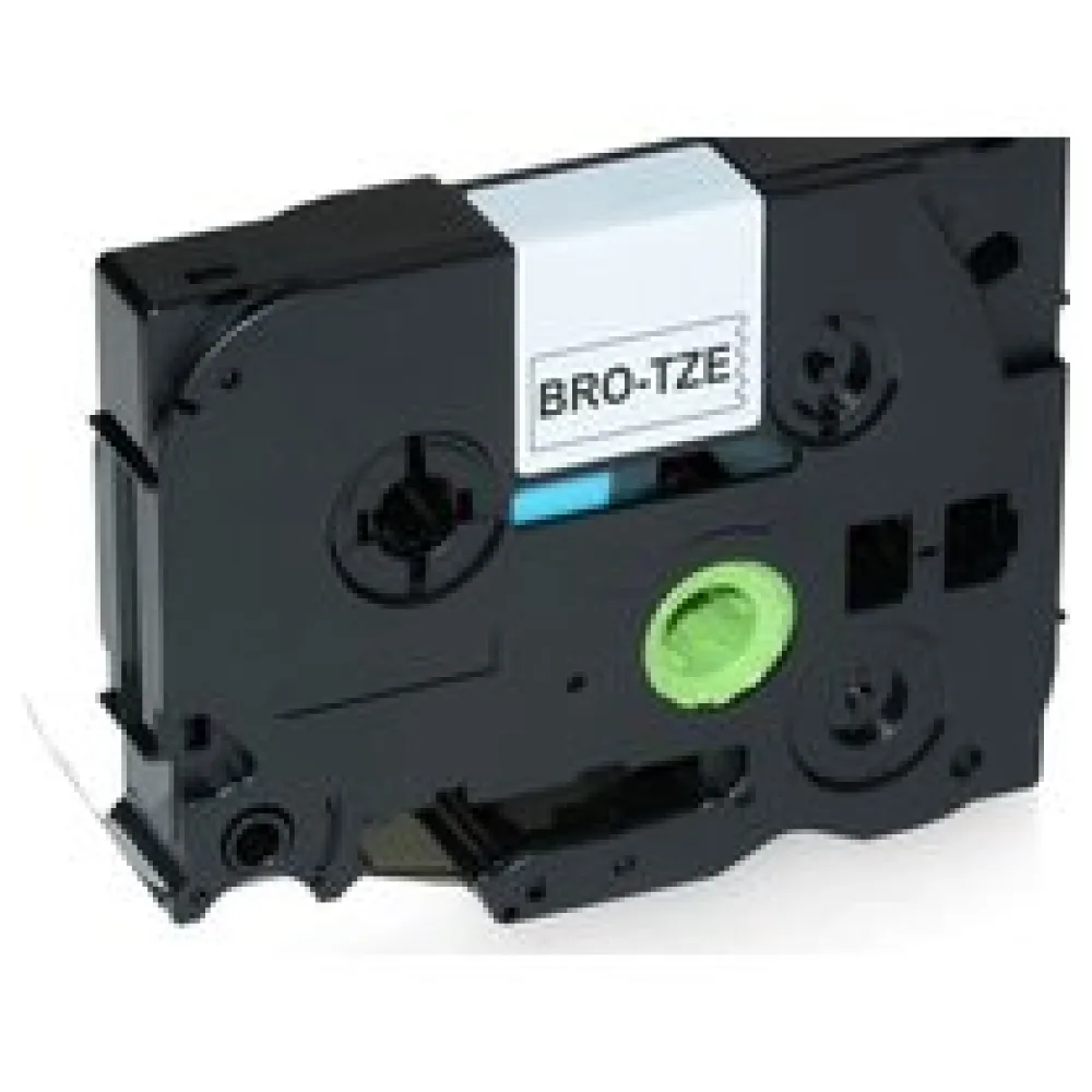 Brother TZE231 P-Touch Farbband schwarz auf weiss Laminat 12mm x 8m Kompatibel – Bild 2