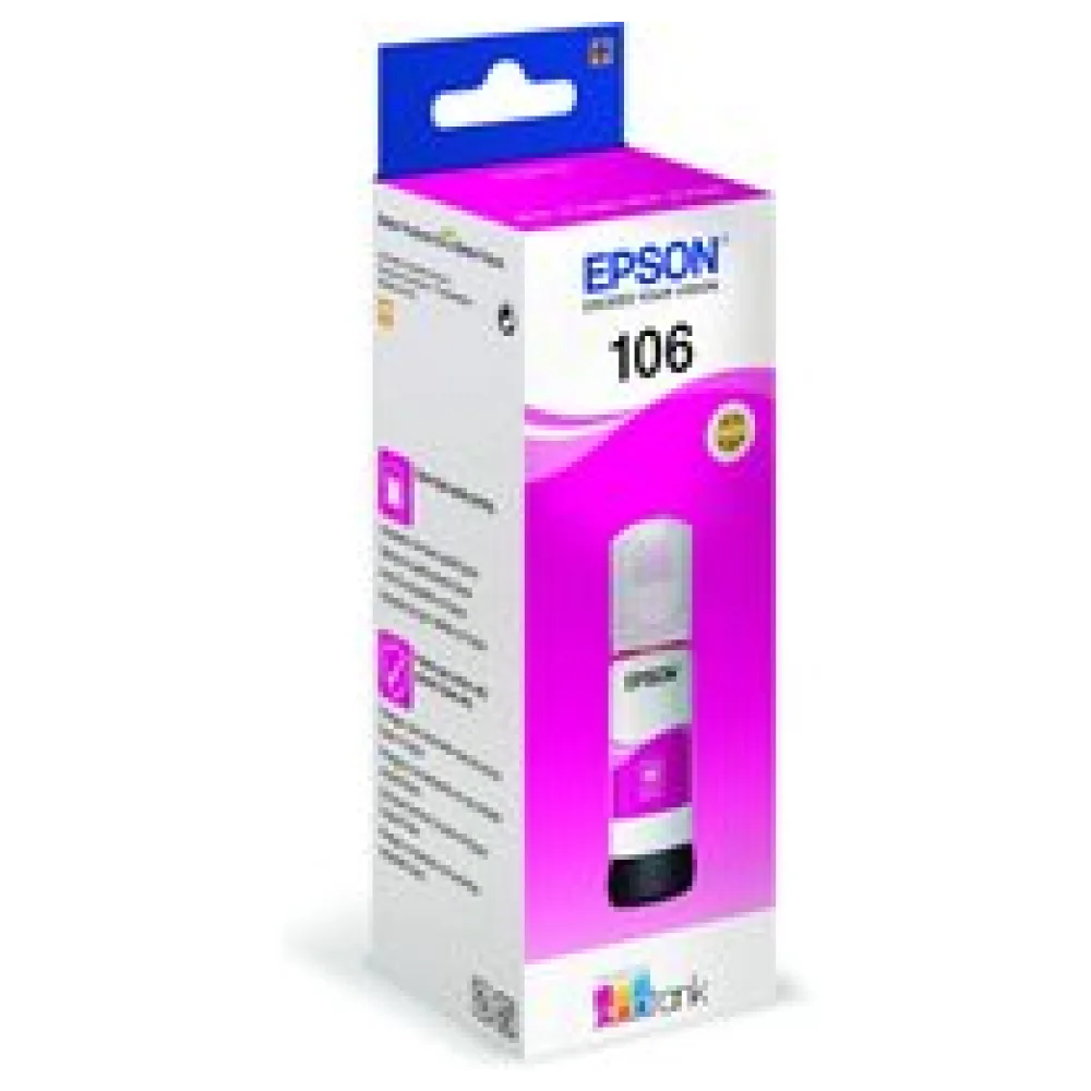Original Epson C13T00R340 / 106 Tintenflasche magenta – Bild 2
