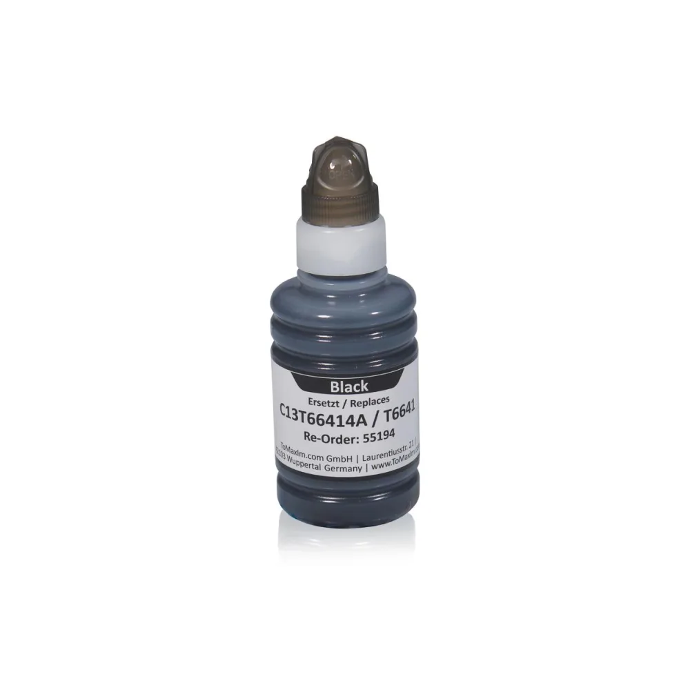 Kompatibel zu Epson C13T66414A / T6641 XL Tintenpatrone, schwarz