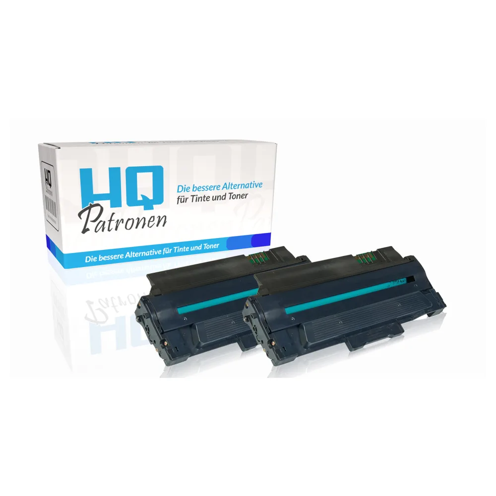 Sparset kompatibel zu Samsung / HP MLT-D 1052 L/ELS / 1052L enthält 2x Tonerkartusche