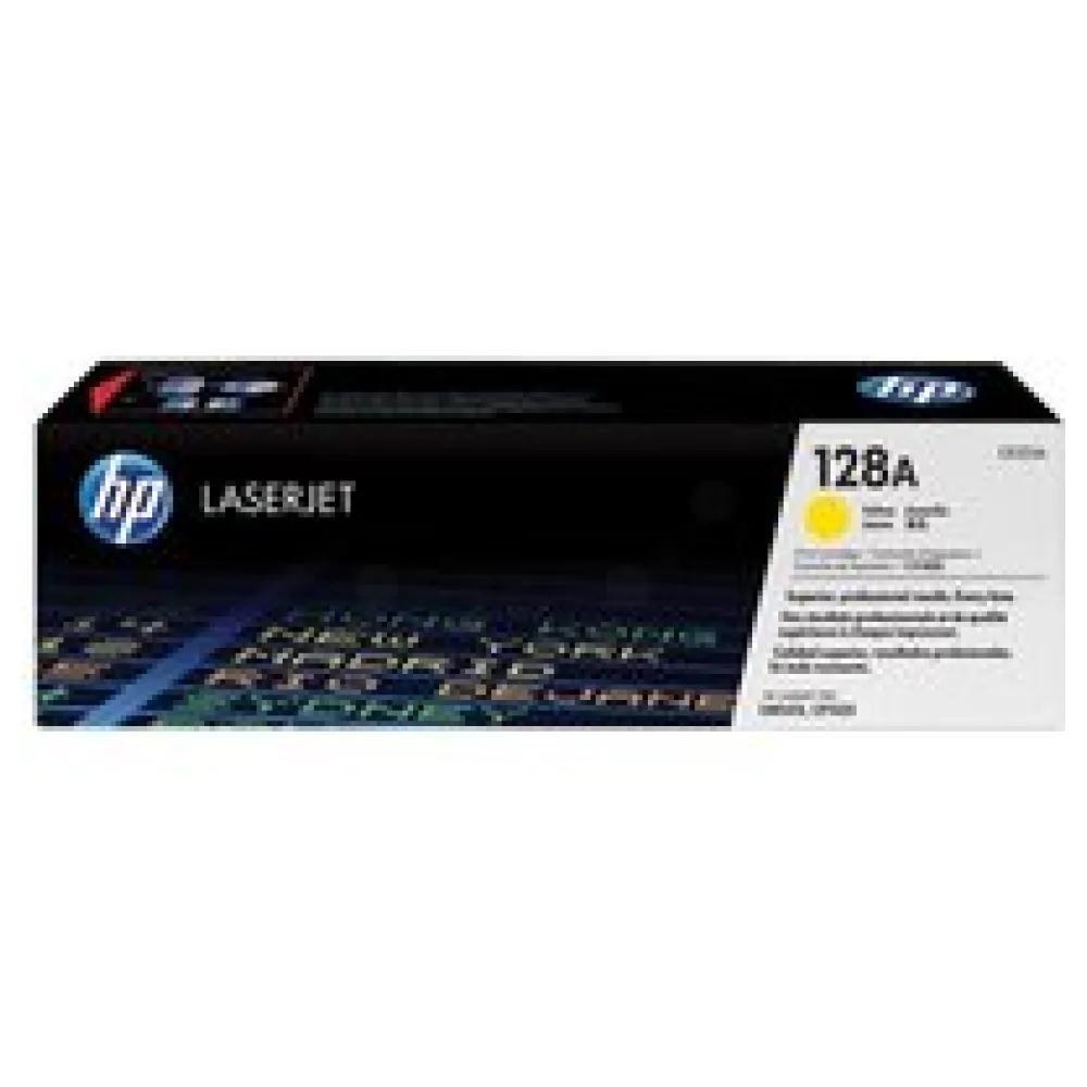Original HP CE322A / 128A Toner gelb – Bild 2