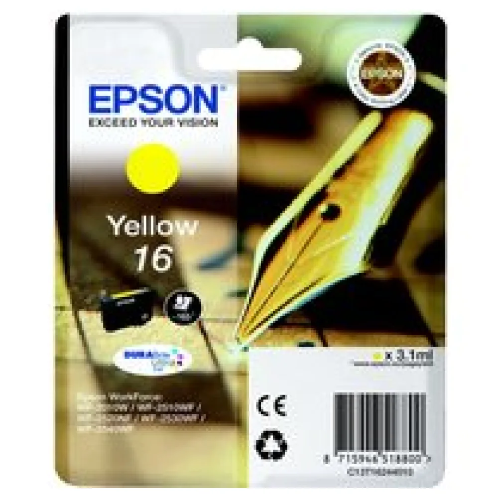 Original Epson C13T16244012 / 16 Tintenpatrone gelb – Bild 2