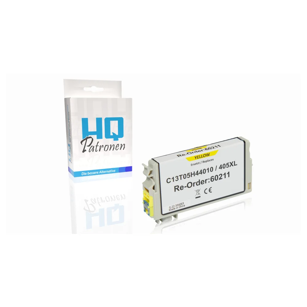 Kompatibel zu Epson C13T05H44010 / 405XL Tintenpatrone, gelb