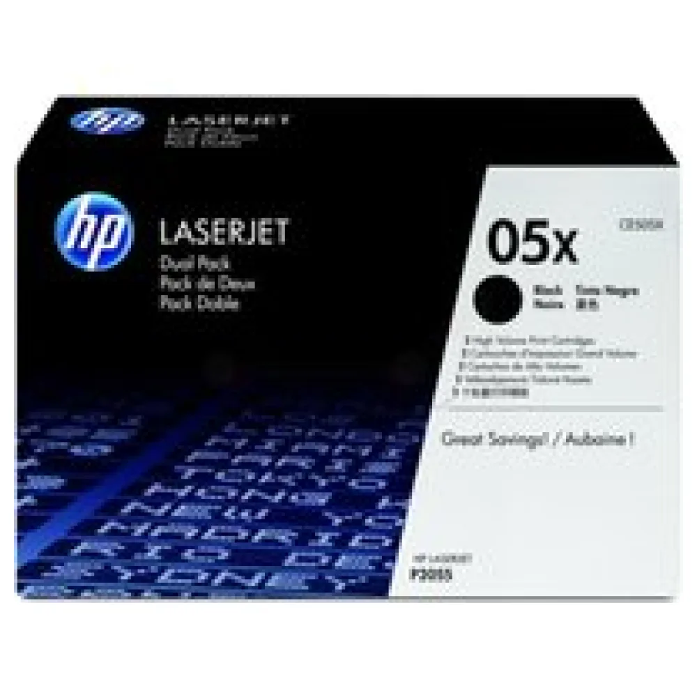 Original HP CE505XD / 05XD Toner schwarz – Bild 2