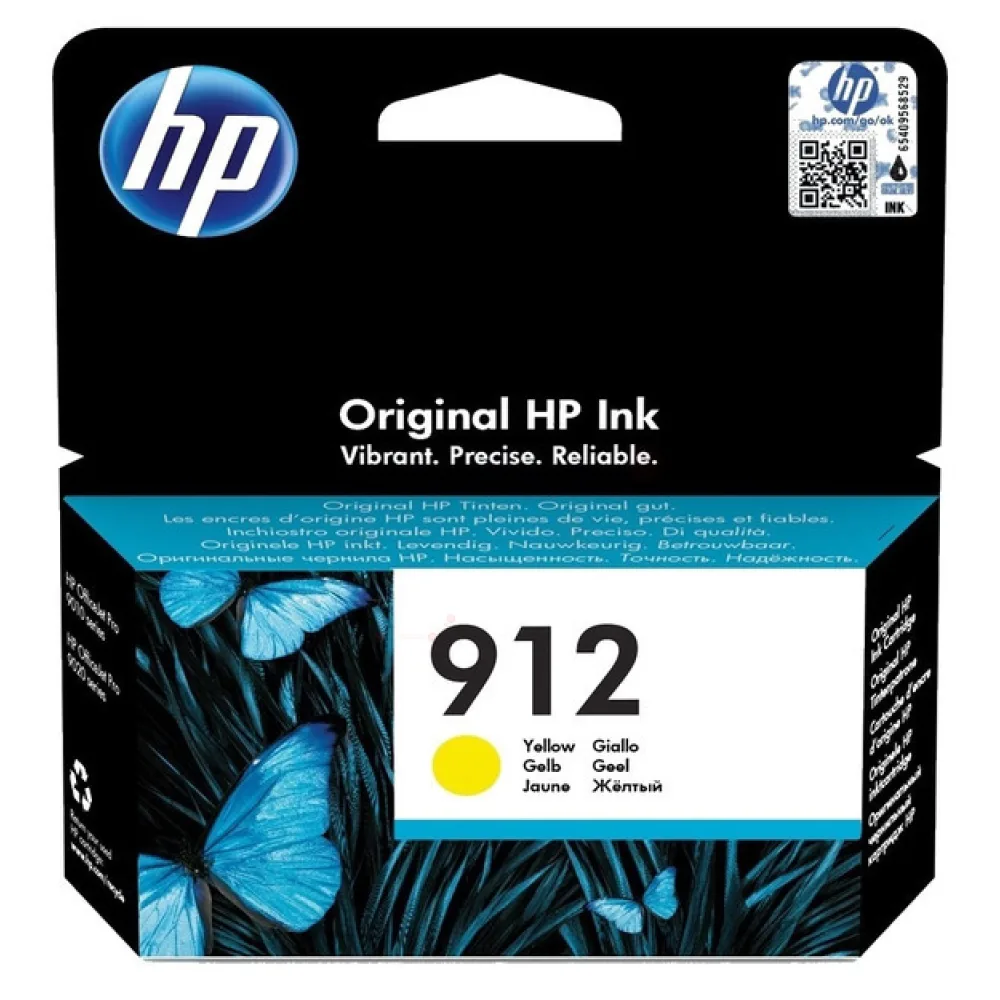 Original HP 3YL79AE / 912 Tintenpatrone gelb