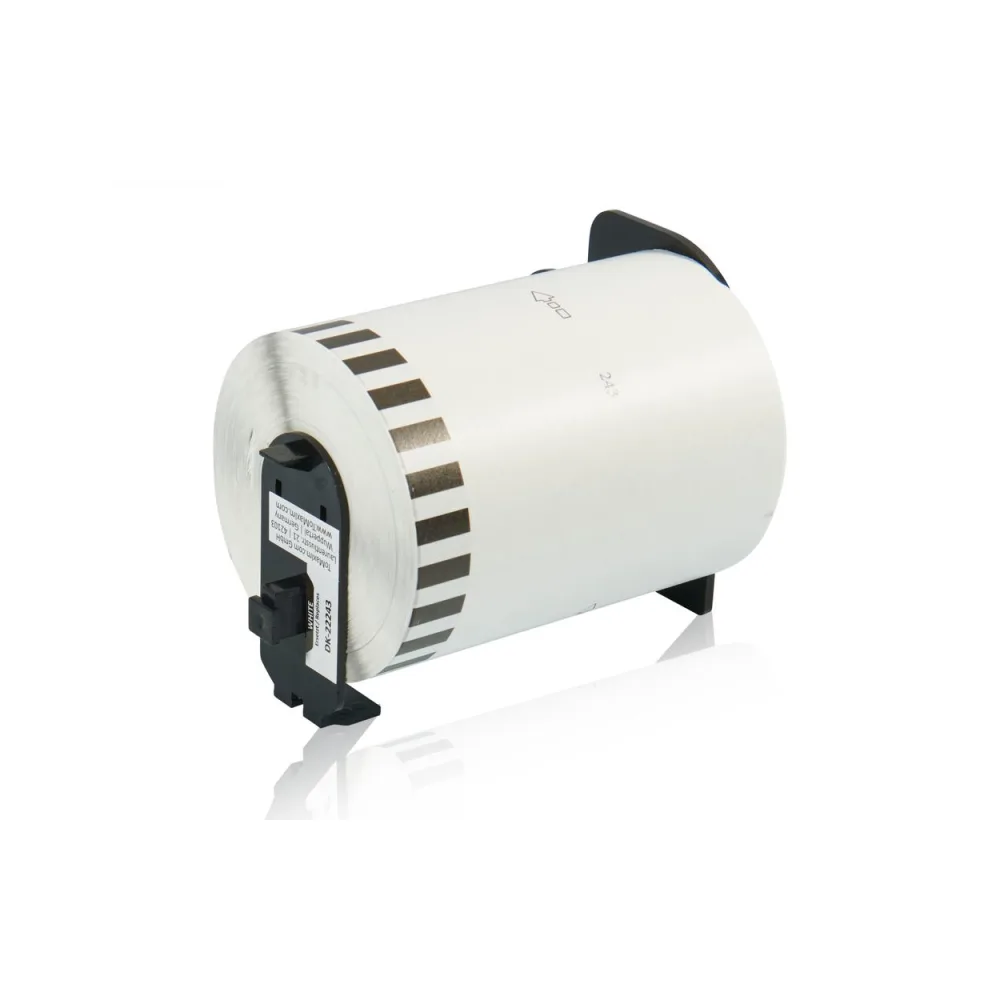 Kompatibel zu Brother DK-22243 Etikett, weiss