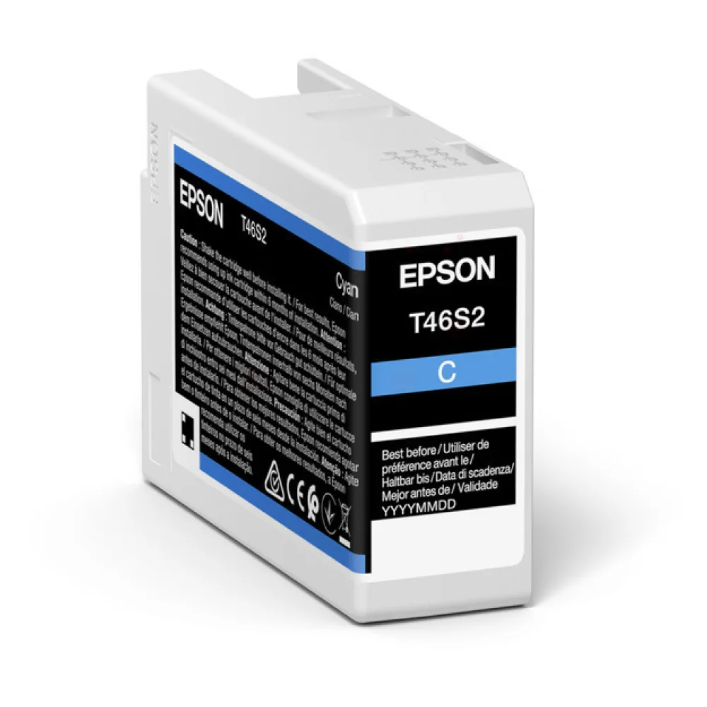 Original Epson C13T46S200 / T46S2 Tintenpatrone cyan