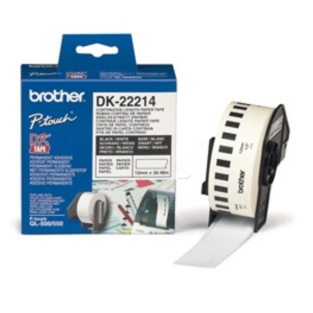 Original Brother DK22214 P-Touch Etiketten