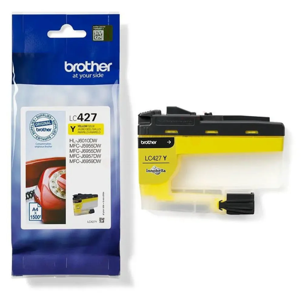 Original Brother LC427Y Tintenpatrone gelb