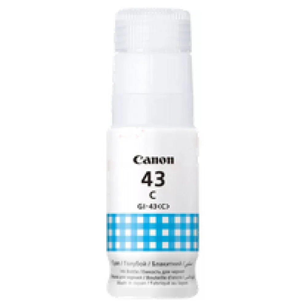Original Canon 4672C001 / GI43C Tintenflasche cyan – Bild 2