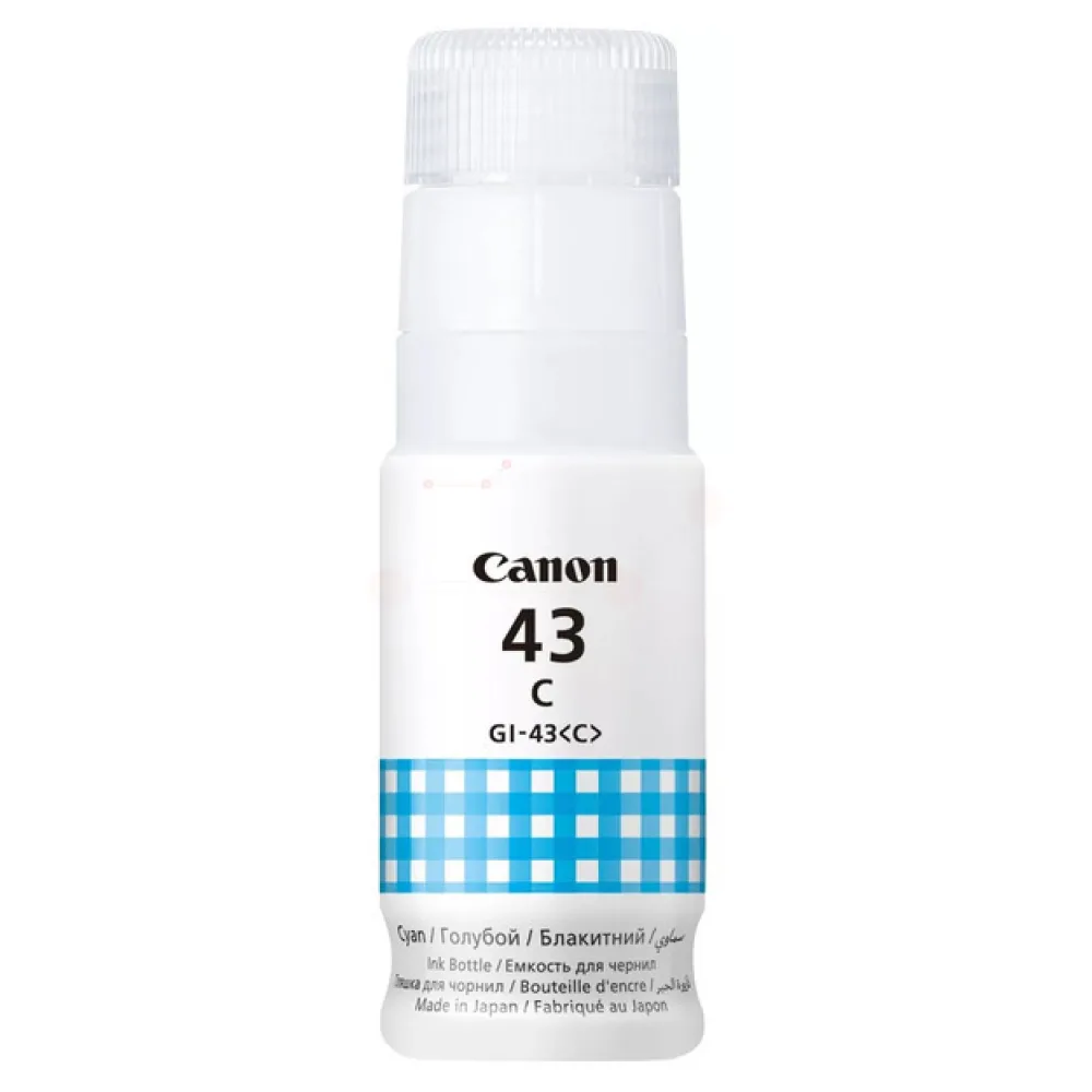 Original Canon 4672C001 / GI43C Tintenflasche cyan
