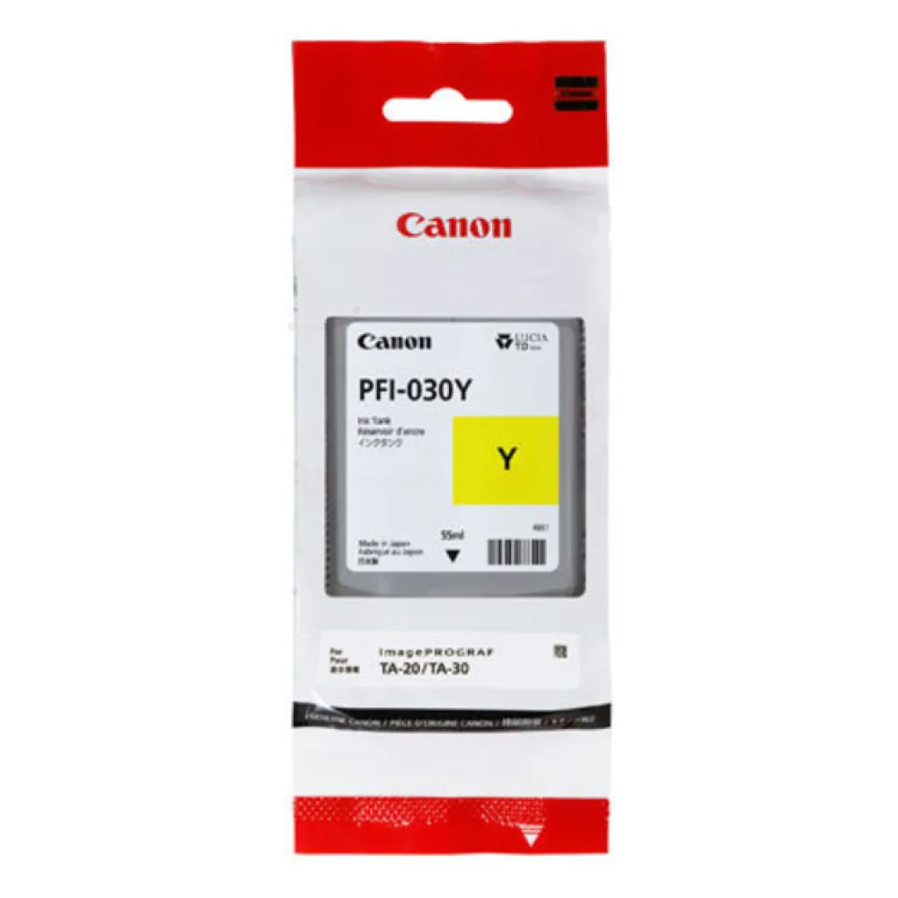 Original Canon 3492C001 / PFI030Y Tintenpatrone gelb