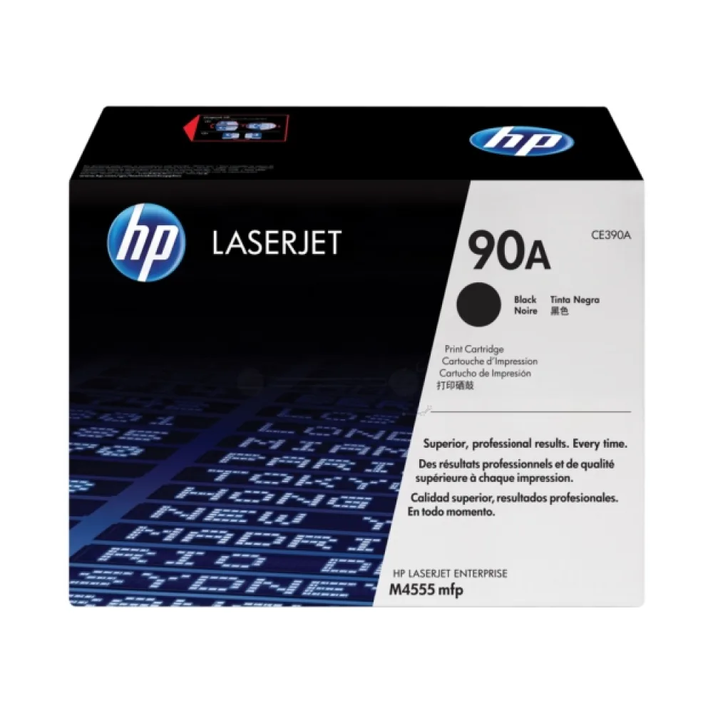 Original HP CE390A / 90A Toner schwarz