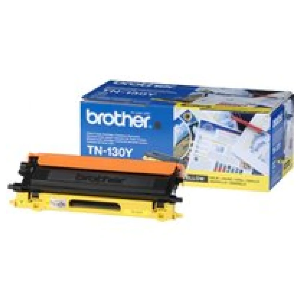 Original Brother TN130Y Toner gelb – Bild 2
