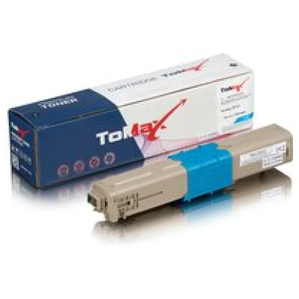 ToMax Premium ersetzt OKI 44973535 / C301 Toner, cyan – Bild 2