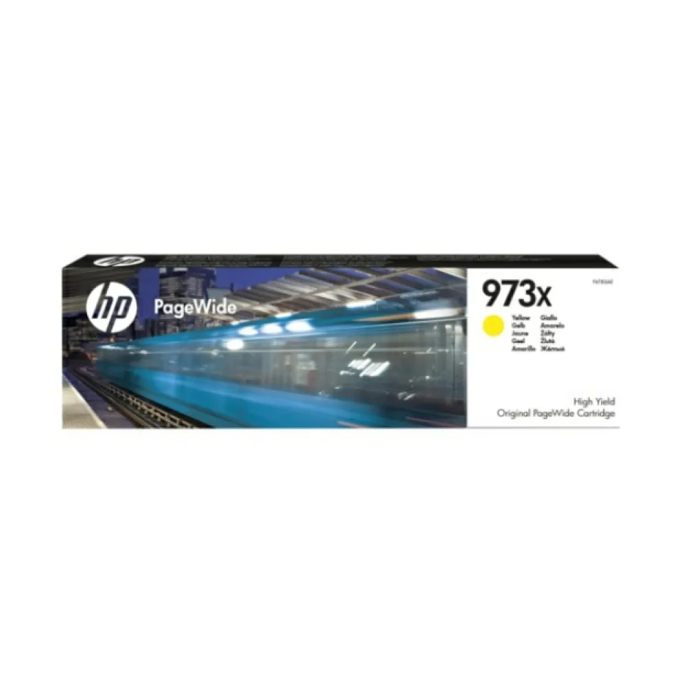 Original HP F6T83AE / 973X Tintenpatrone gelb