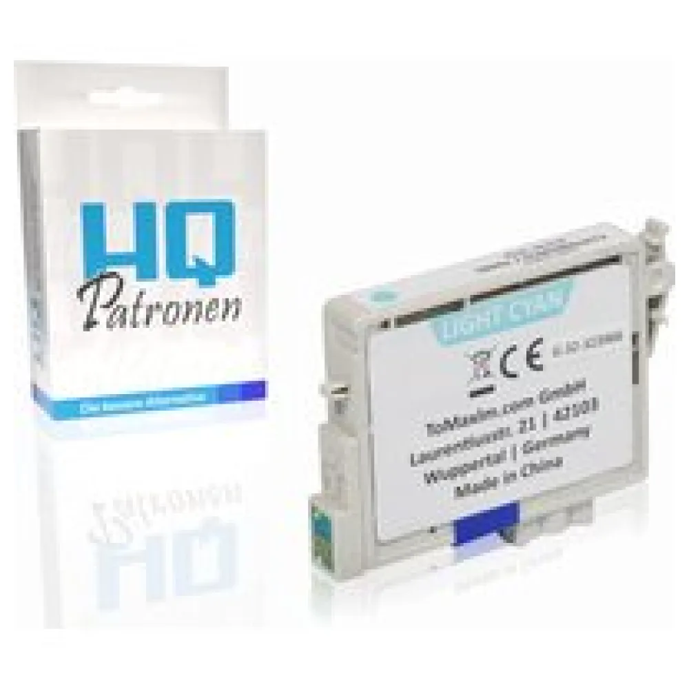 Kompatibel zu Epson C13T04854010 / T0485 Tintenpatrone, light cyan – Bild 2