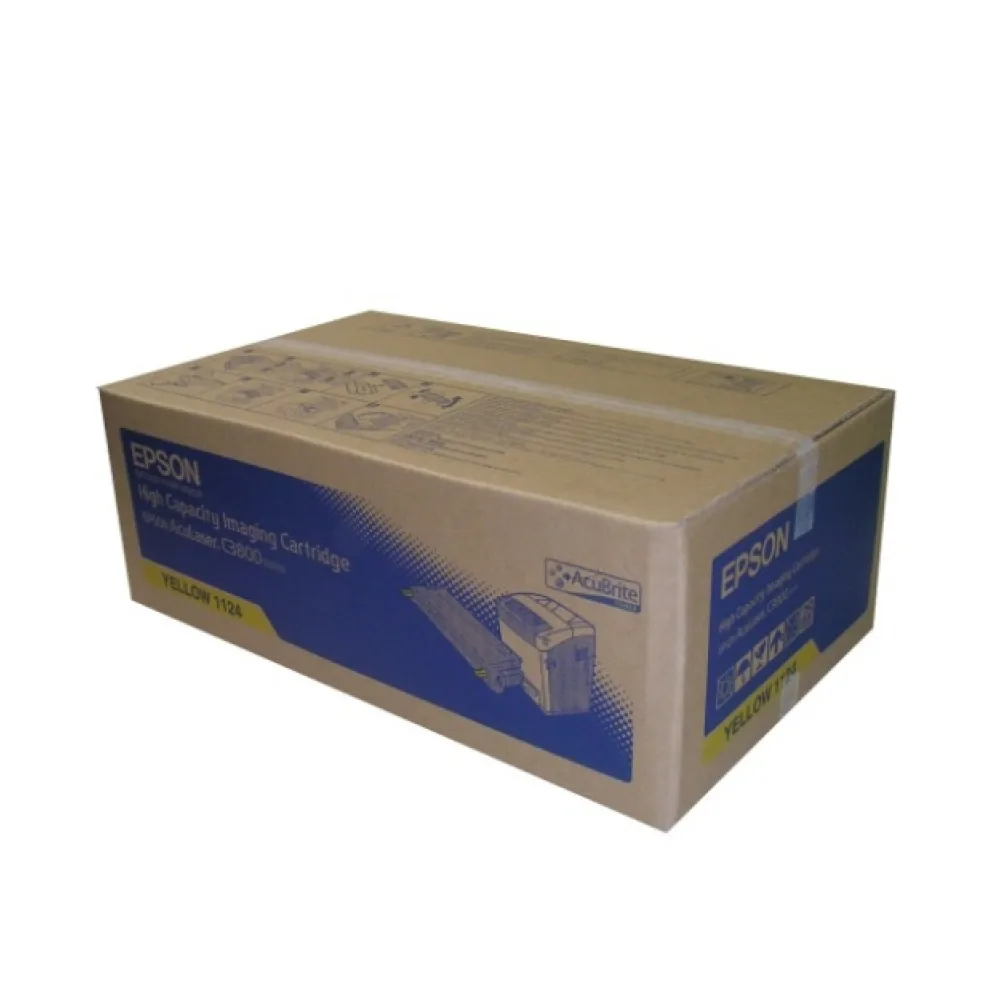 Original Epson C13S051124 / 1124 Toner gelb