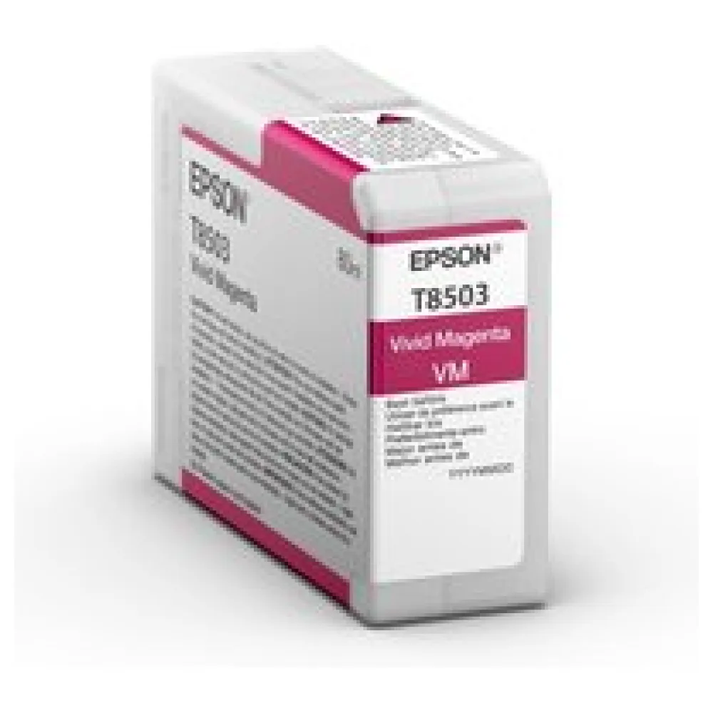 Original Epson C13T850300 / T8503 Tintenpatrone magenta – Bild 2