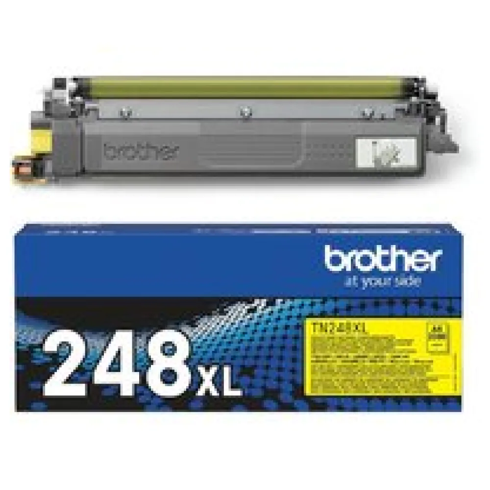 Original Brother TN248XLY Toner gelb – Bild 2