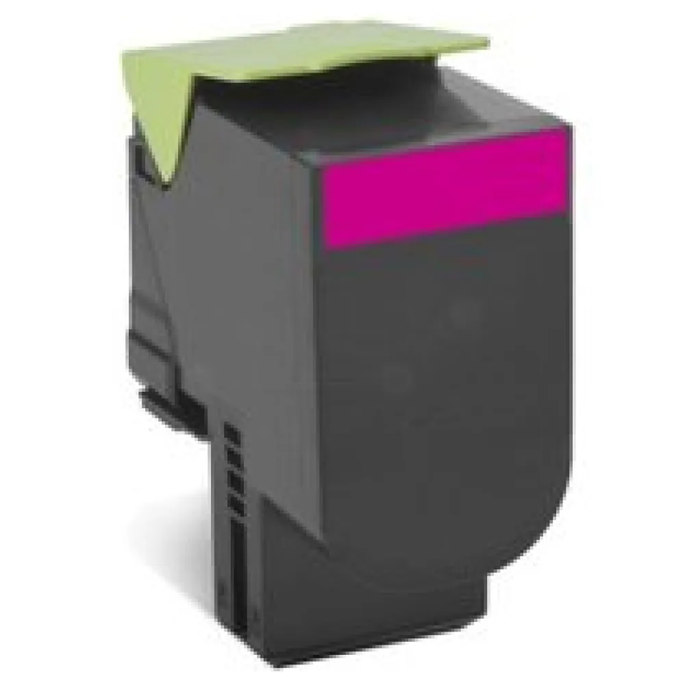 Original Lexmark 80C2XME / 802XM Toner magenta – Bild 2