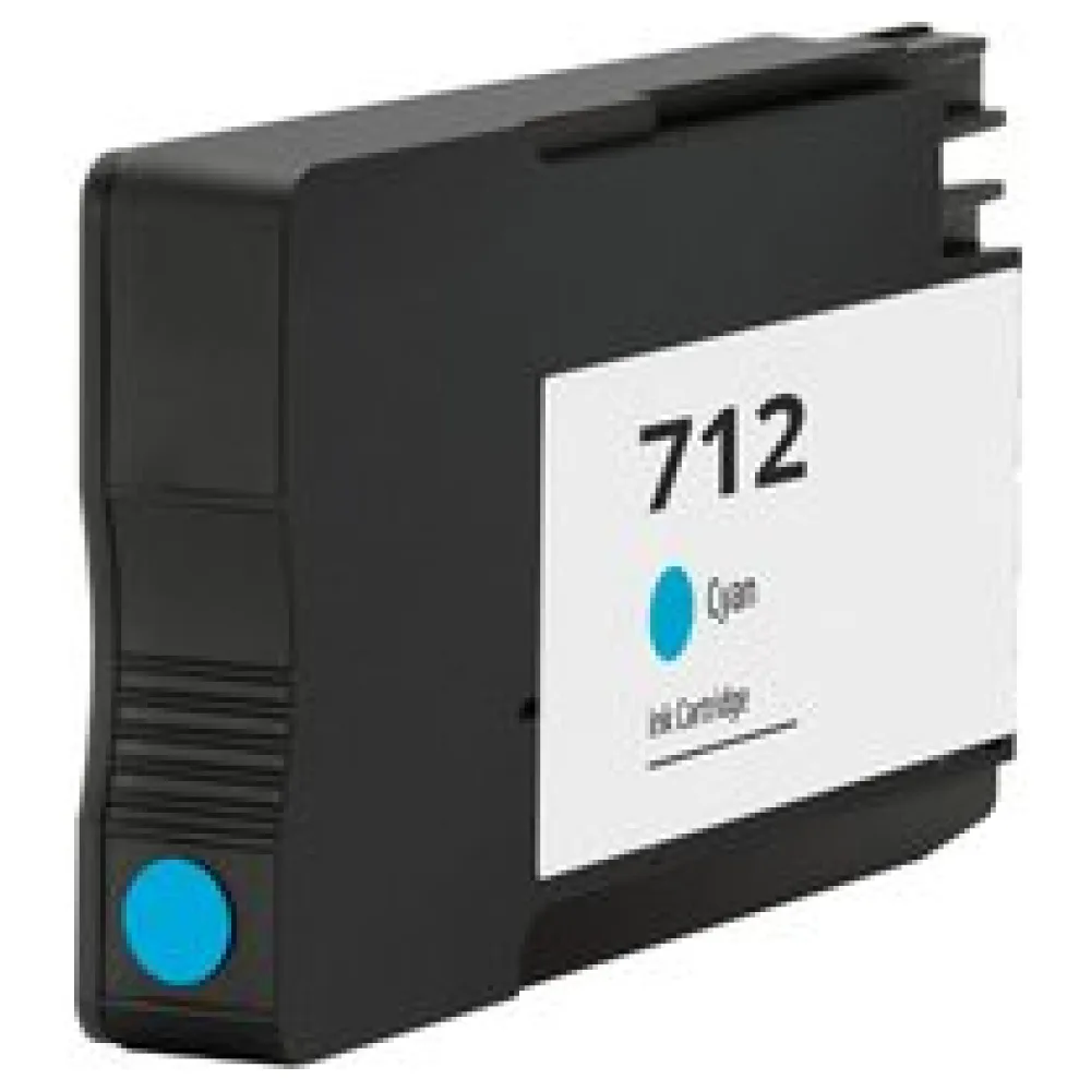 Kompatibel zu HP 3ED67A / 712 Tintenpatrone, cyan – Bild 2