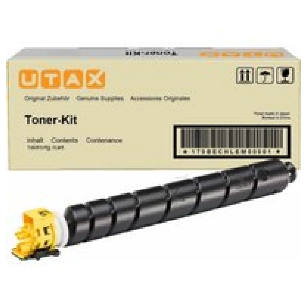 Original Utax 1T02NDAUT1 / CK8514Y Toner gelb – Bild 2