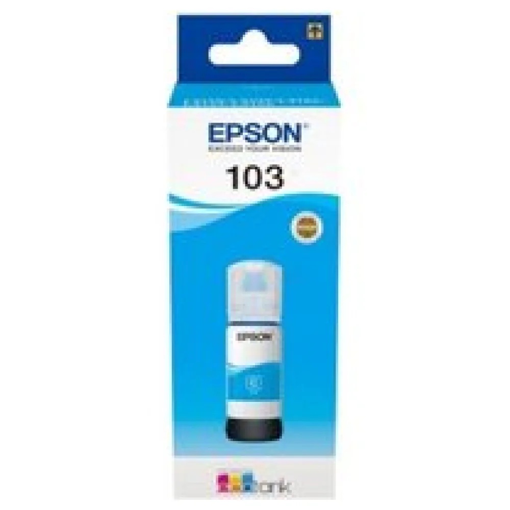 Original Epson C13T00S24A / 103 Tintenflasche cyan – Bild 2