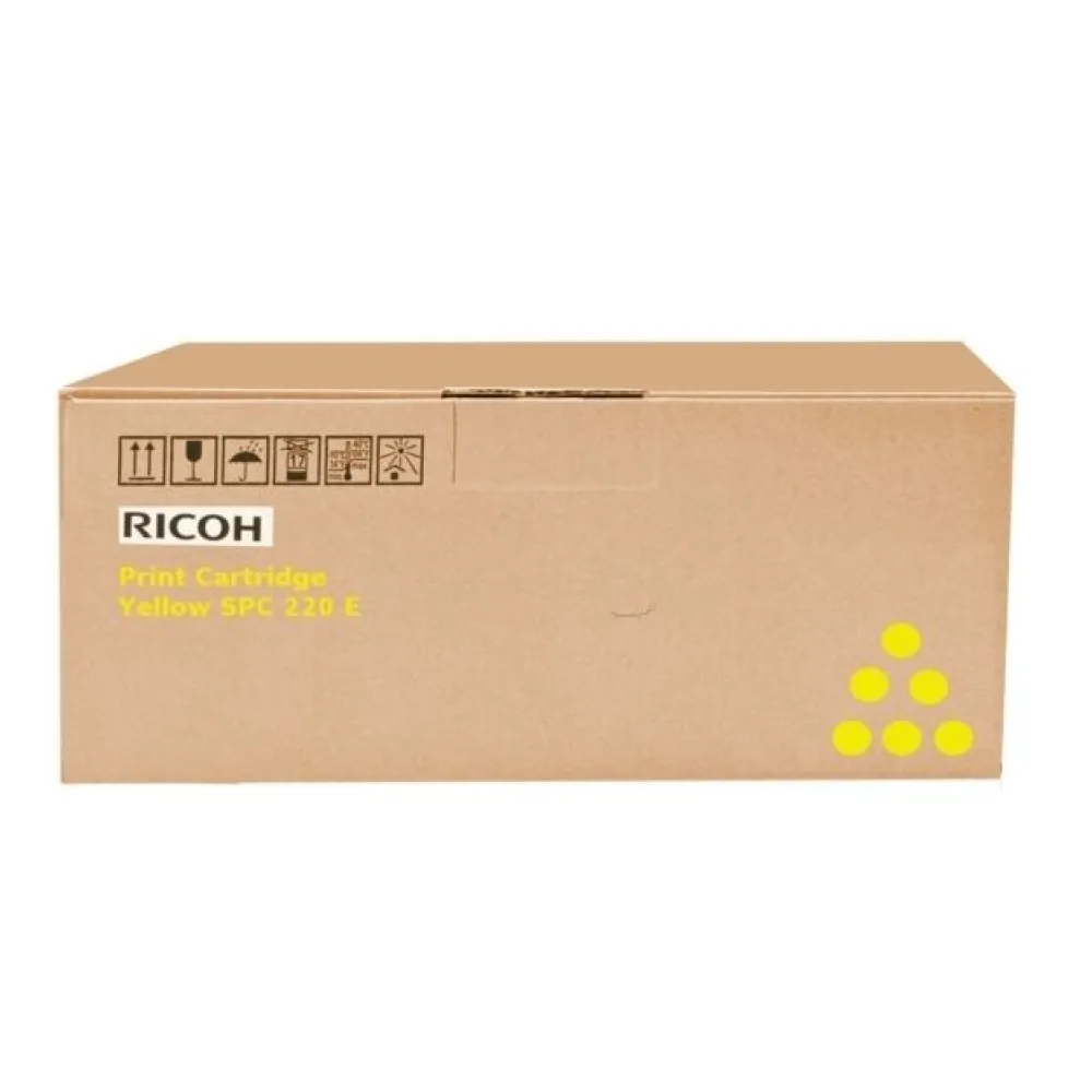 Original Ricoh 406106 / SPC220E Toner gelb