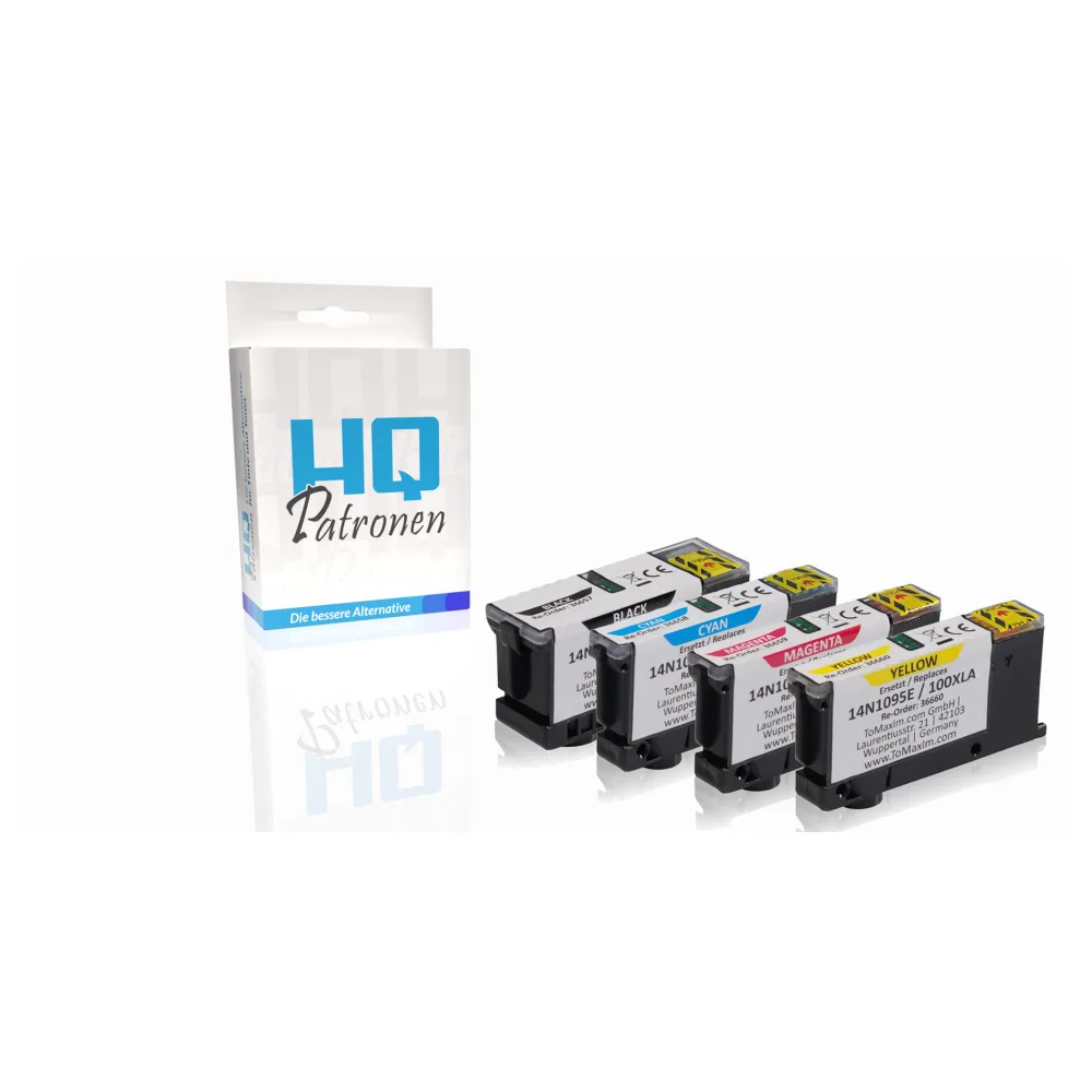 Multipack kompatibel zu Lexmark 14N1921E / 100XL XXL enthält 4x Tintenpatrone
