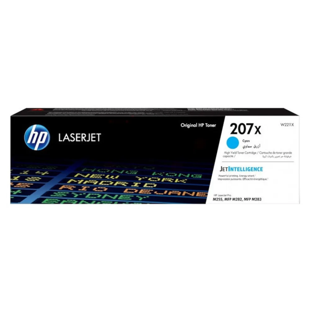 Original HP W2211X / 207X Toner cyan