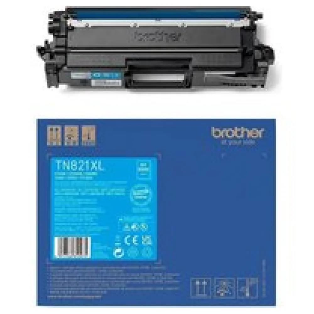 Original Brother TN821XLC Toner cyan – Bild 2